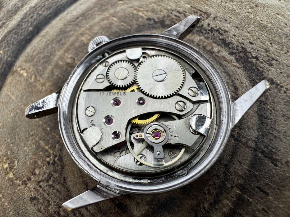 zegarek męski - Lagonda - Incabloc - na dobrym chodzie