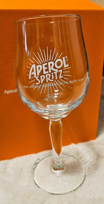 APEROL SPRITZ 6 sztuk Oryginalne kieliszki w kartonie
