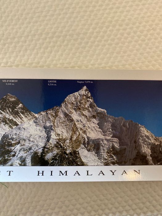 Poster Everest Himalayan Range - cadeia Montanhosa dos Himalaias