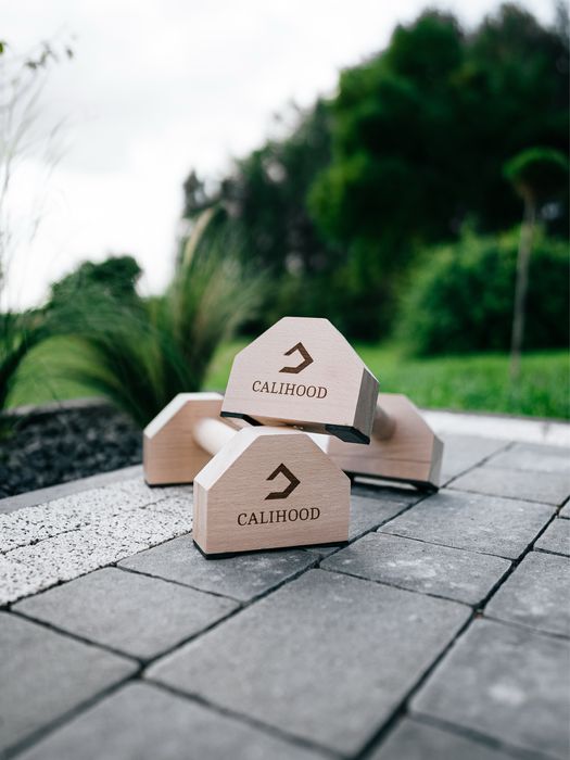 Paraletki uchwyty do pompek sport kalistenika