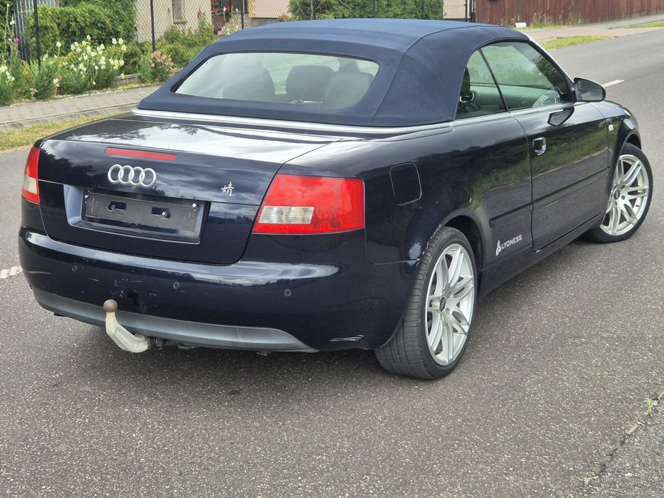 AUDI A4 CABRIOLET // 2.5 TDI V6 // Sprowadzony // Skóry// 18" Felgi