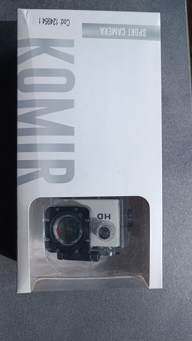 Câmara desportiva e ação Komir (nova)