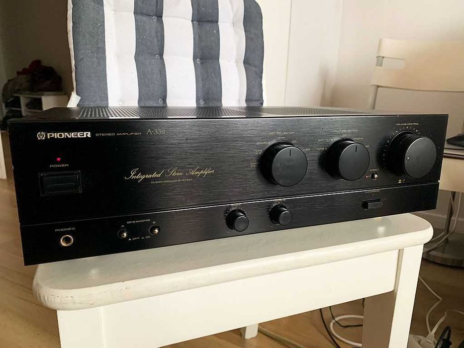 PIONEER A-339 MOD *kondensatory + drabinka logarytmiczna + pilot