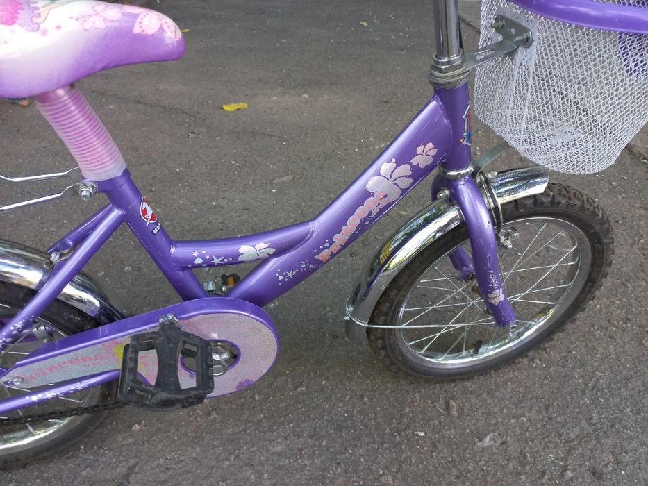 Велосипед для дівчинки 4+