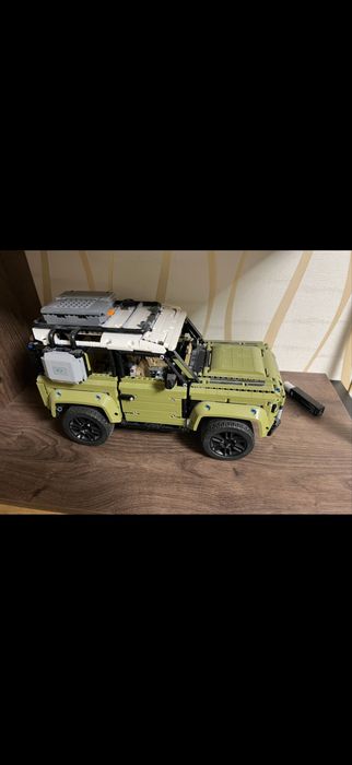 Lego Titanic, Land Rover Liebherr, Back to the Future,CAT, кран