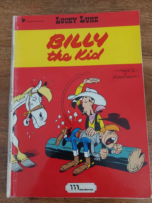 *Livro Lucky Luke "Billy the Kid"*1971