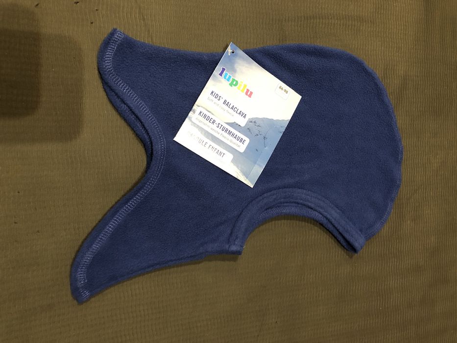 Флисовая балаклава, шапка, шлем lupilu р. 86/98 см