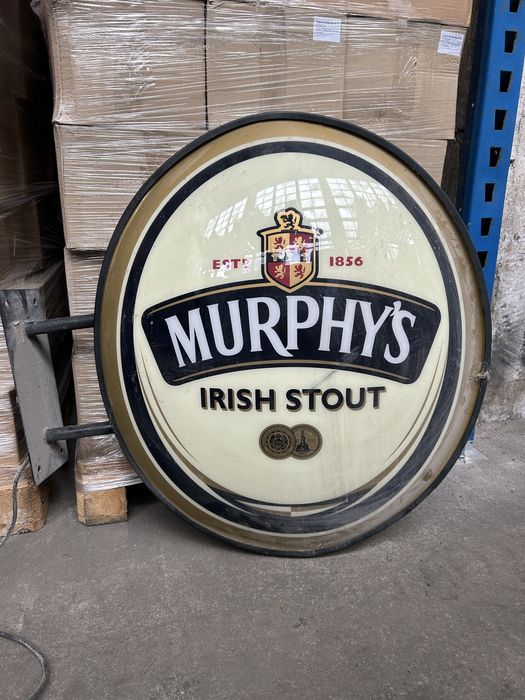 Baner Reklama Kaseton Neon Lightbox Piwny Murphys