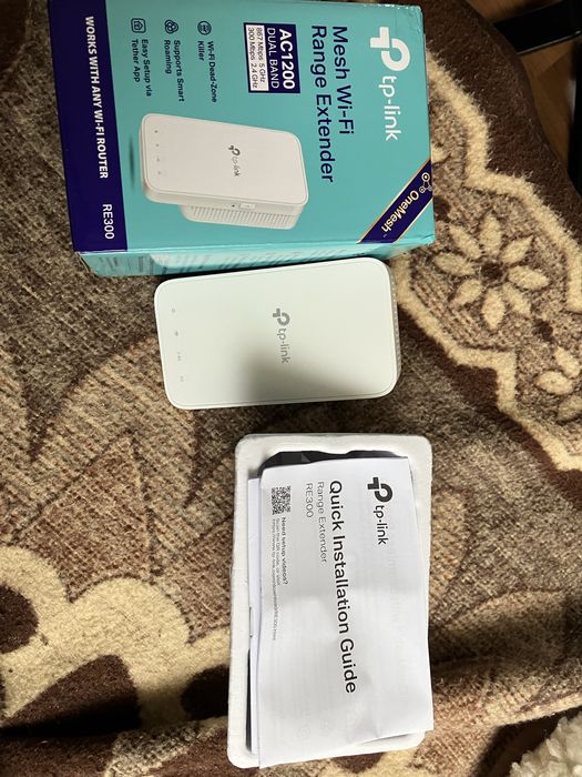 Tp link tp-link RE300 range extender Wzmacniacz sieci Mesh AC1200