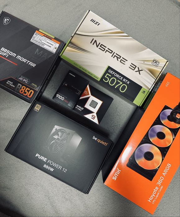 Komputer stacjonarny/Gamingowy – Ryzen 9 9950X3D / 64 GB RAM 6000MHZ
