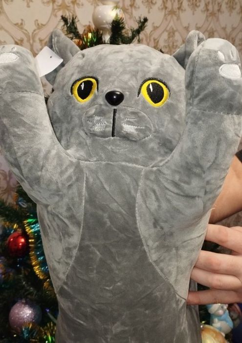 Кіт -  батон та лелека -обнімусь ,стіч -батон