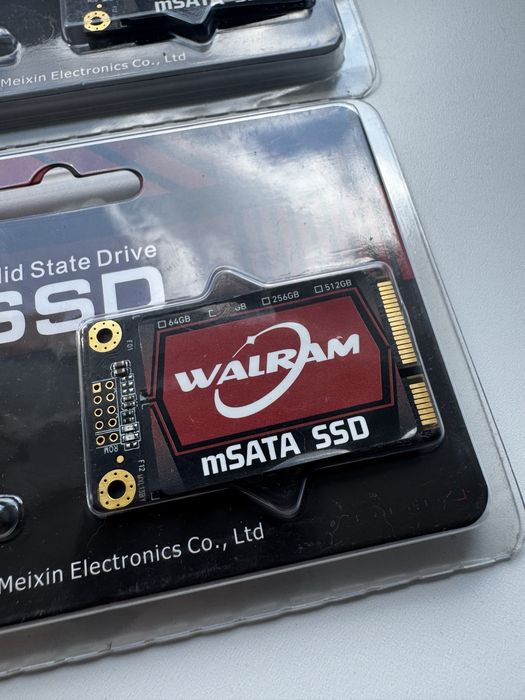 Нові mSATA SSD 128GB Exram та Walram