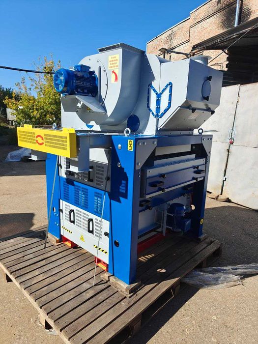 Separator sitowy BISS 25 t/h z komorą aspiracyjną, Czyszczalnia zboża