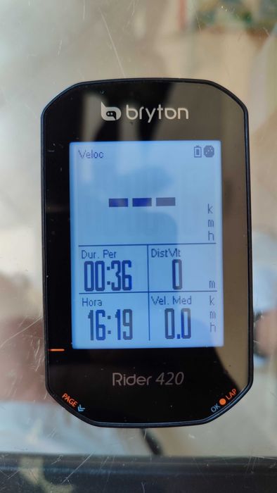 GPS Bryton Rider 420 como novo