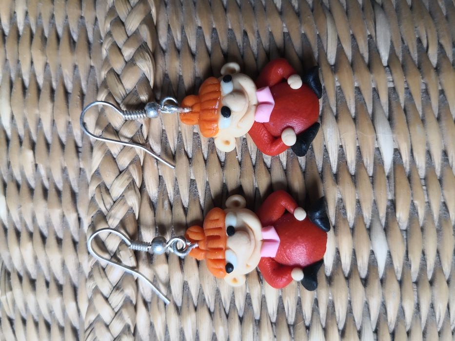 Kolczyki Mała Mi. Nowe. Hand made
