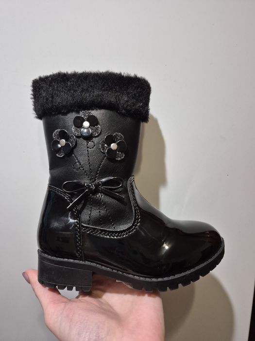 Нові Сапоги сапожки зимові для дівчинки 16.5 - 17 см, розмір 8
