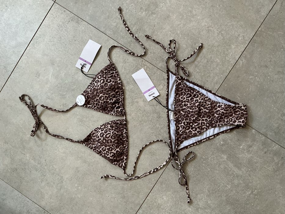 Nowy strój kąpielowy bikini panterka rozm. M