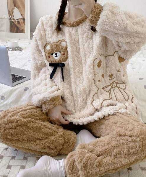 Теплі жіночі піжами L, XL, XXL