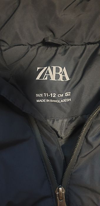 Куртка ZARA зимова на хлопчика зріст 152