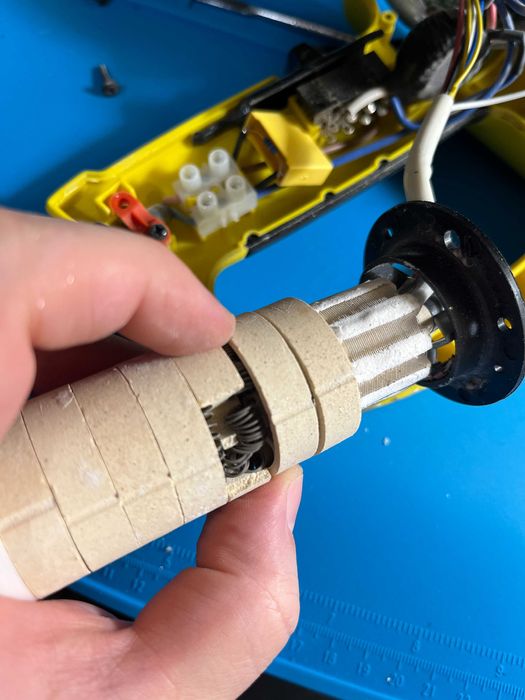 Opalarka 4PROAB650N 2000W z LCD | USZKODZONA - 1 bieg