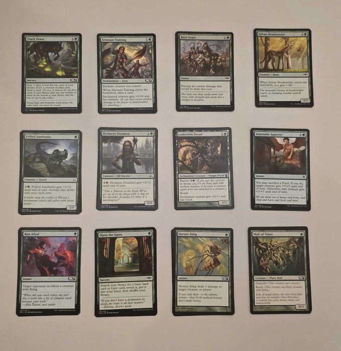 Cartas Magic - Verdes