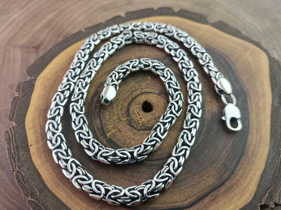 Серебряная цепочка Лисий Хвост, подвид Византии. Ланцюг срібний