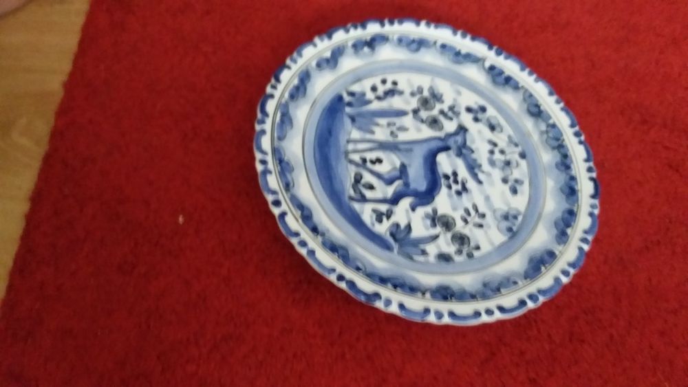 Prato decoração original de Alcobaça