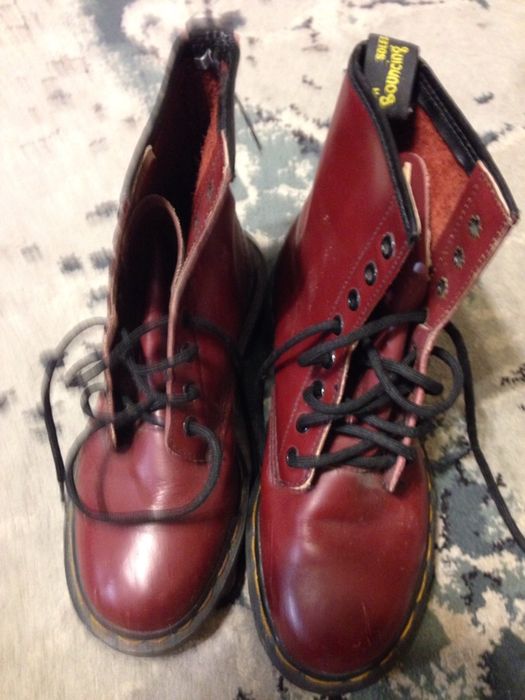 martensy bordowe Dr.Martensa rozmiar 36  skórzane