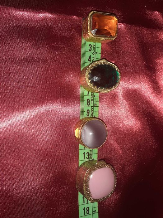 Caixas de Comprimidos Tampa com Pedra / Cristal