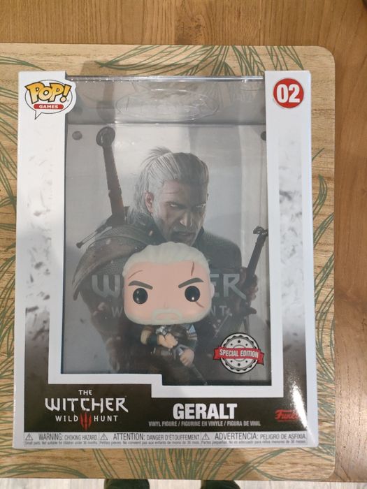Wiedźmin - Geralt okładka funko pop 02