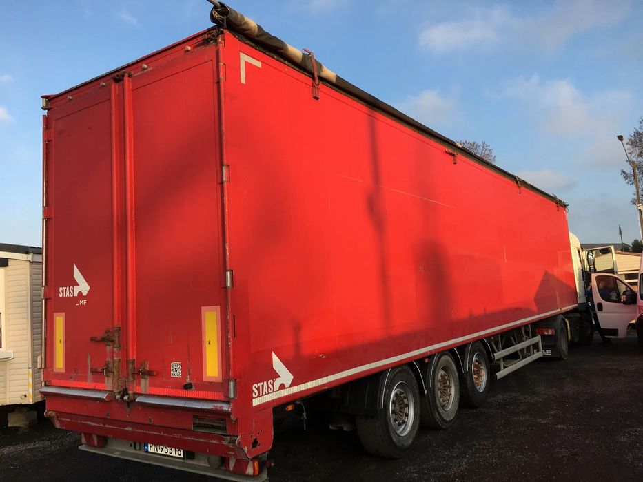 Stas S300ZX  Cena na raty. Naczepa ruchoma podłoga Stas S300ZX, walking floor 2014r