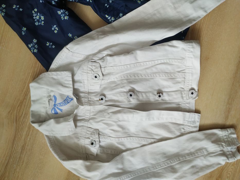 Куртка, плащ, джинсова 122-128