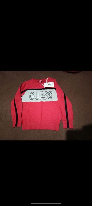 Nowy sweter Guess chłopięcy 98