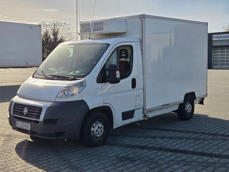 Fiat Ducato  2.3 02.2014 CHŁODNIA Agregat 230V Mroźnia -22 Niskopodwoziowy Kontener