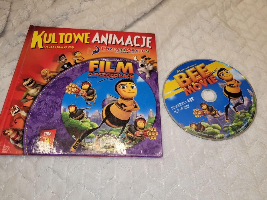 Bajka Film o pszczołach DVD +Książka Gliwice Sikornik • OLX.pl