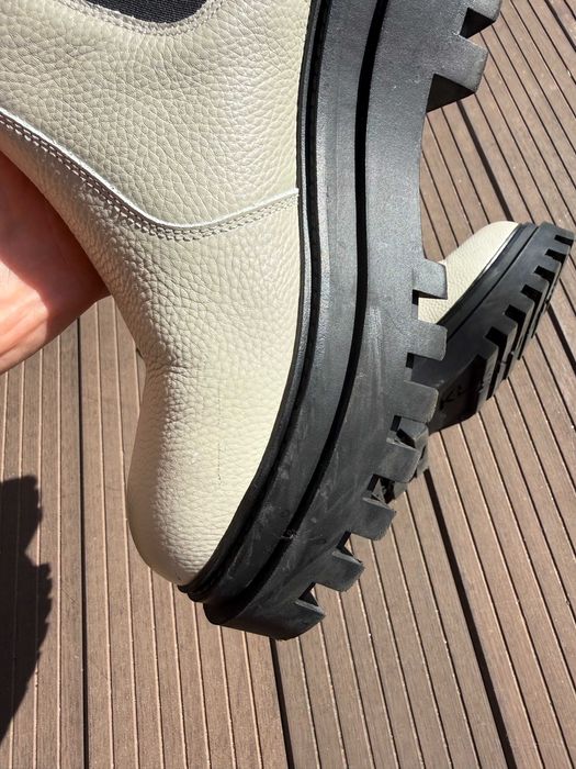 Botas Chelsea Calvin Klein Jeans em Pele – Tamanho 38