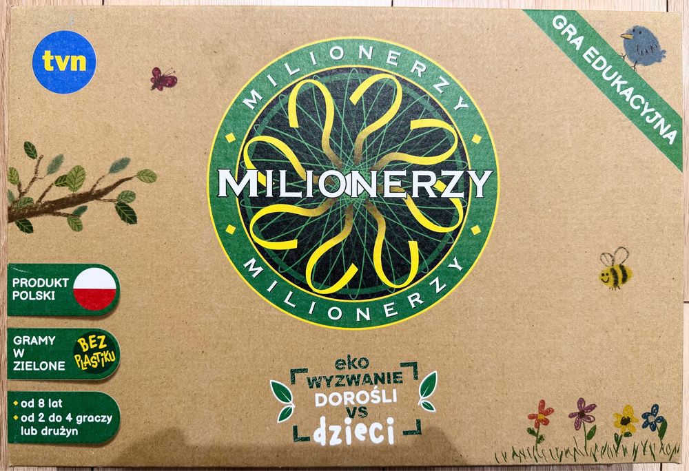 Milionerzy gra planszowa