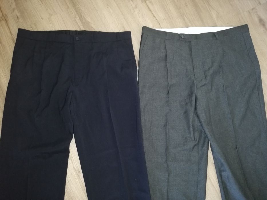 2 pares calças clássicas de homem T-50