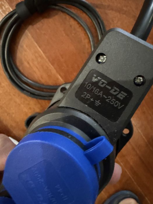Авто Розрядний кабель ( V2L / V2H/V2G ) 3.5 кВт 1.5м для китайс. електром