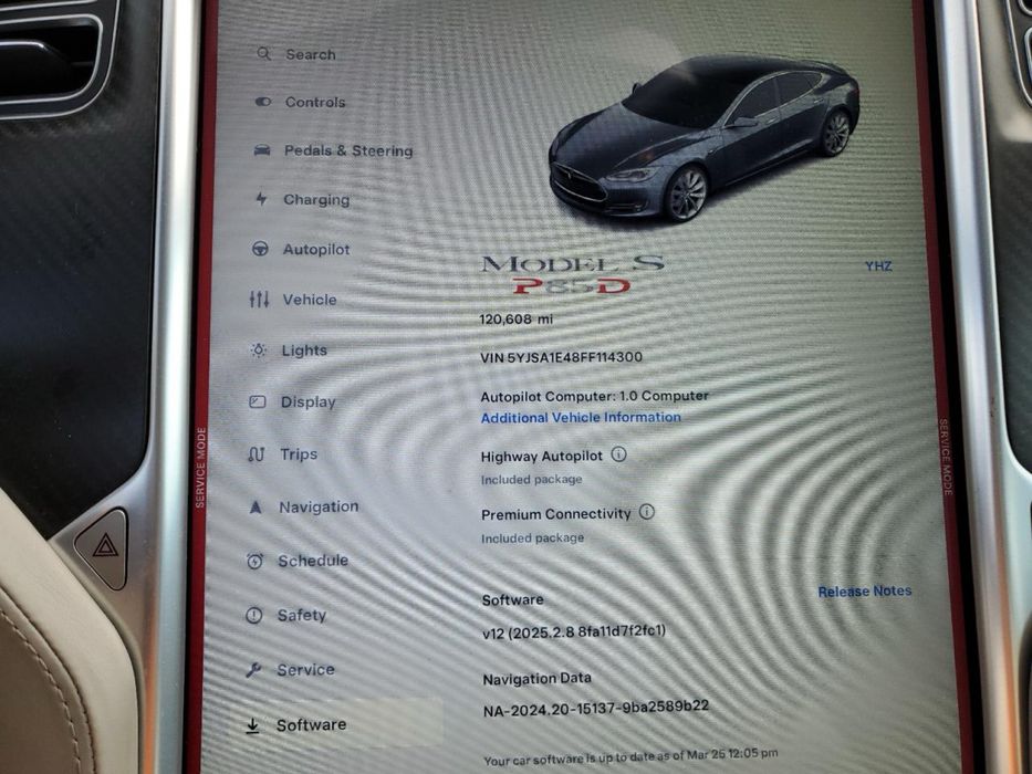 Двері Tesla S P85D pmng