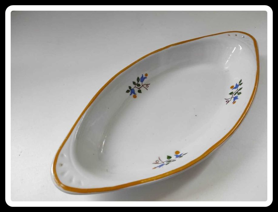 Półmisek 24 cm x 12 cm Lubiana kwiatki