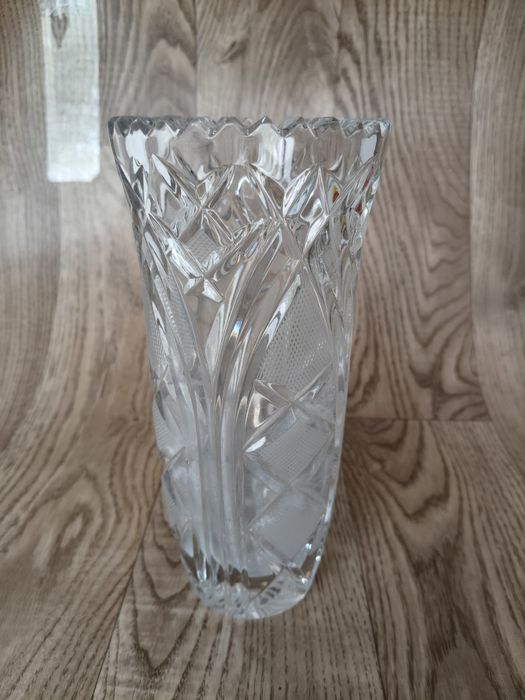 Жаростойкая утятница и салатницы Франция, хрустальная ваза для цветов