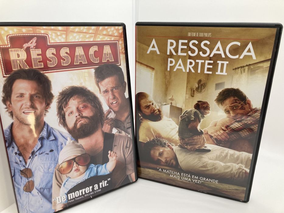 Dvds A Ressaca 1 e 2