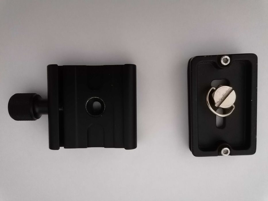 Placa de libertação rápida para máquina fotográfica ou de filmar