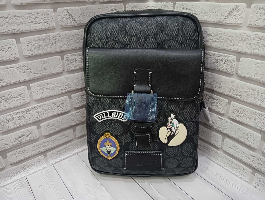 Сумка слінг Coach Track Disney X CC113 унісекс
