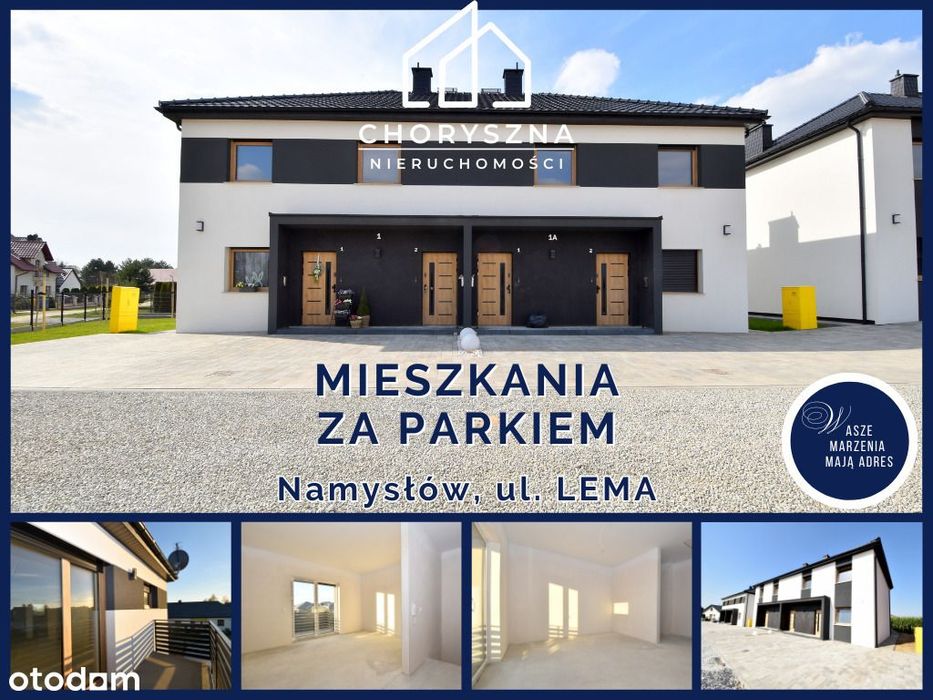 Osiedle Mieszkania Za Parkiem - kameralna zabudowa