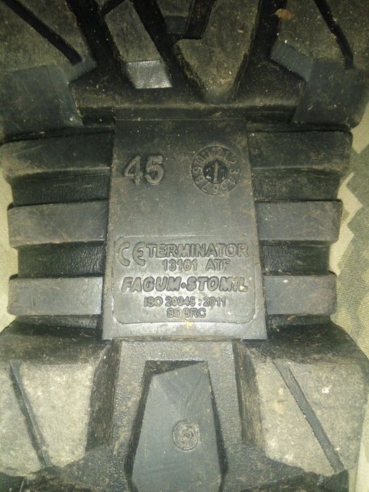 Сапоги резиновые терминатор