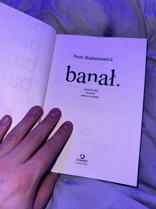 Książka „banał.” – stan bardzo dobry