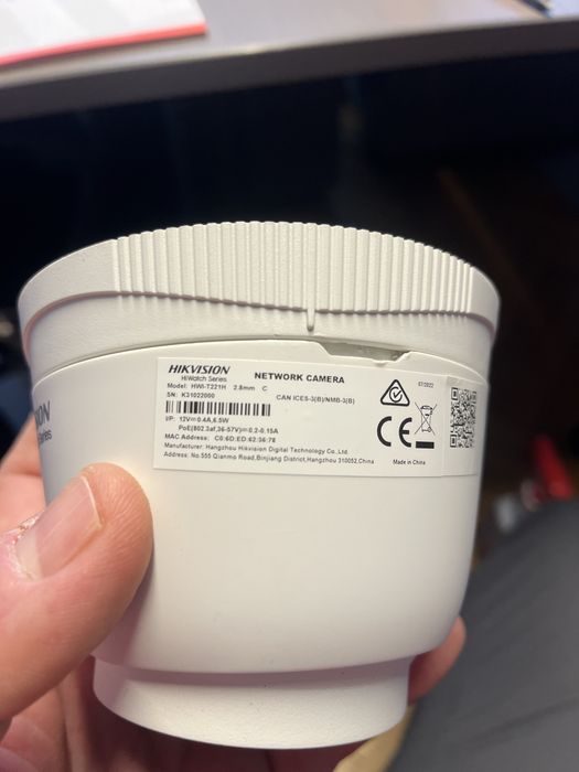 Rejestrator DS-7616NXI-K2 plus 4 kamery HWI-T221H