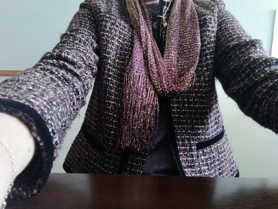 Kurtka Marynarka Żakiecik 40 M stylistyka chanel